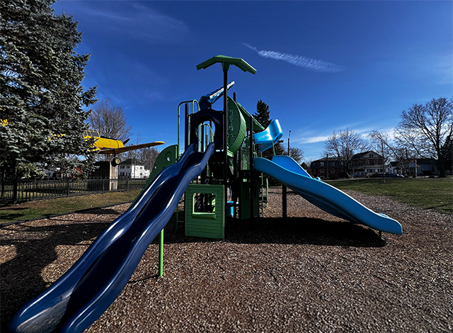 Victoria park playground, Smiths Falls.