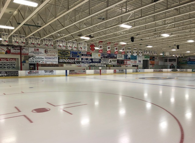 CP arena ice rink