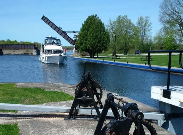 Rideau Canal in Smiths Falls