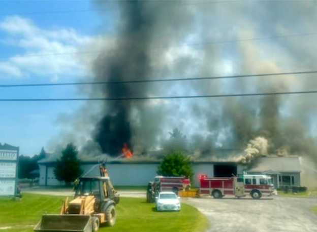 Costello and Company Monuments Fire