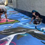 New mural enhances safety in alley off Beckwith Street in Smiths Falls