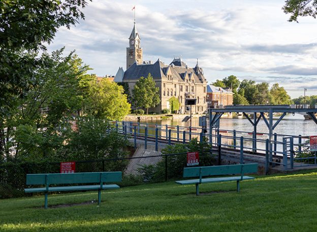 Town Hall building at Carleton Place, Ontario.