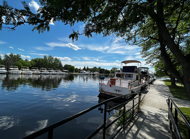 Rideau Canal Smiths Falls.