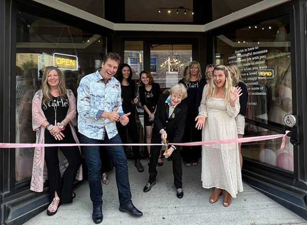 Ribbon cutting on the Grand opening of Starlet