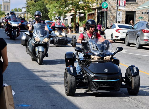 The Veterans Motorcycle Parade