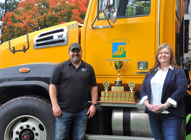 Ben Kipp with Mayor Christa Lowry