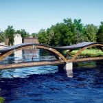 Timber pedestrian bridge to replace Confederation Drive river crossing